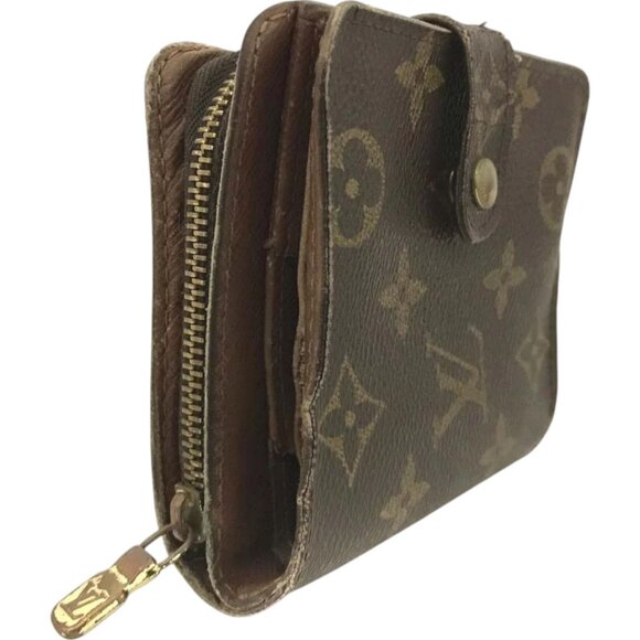 956156BQ (L1) Louis Vuitton Wallet Brown Monogram - Picture 4 of 10